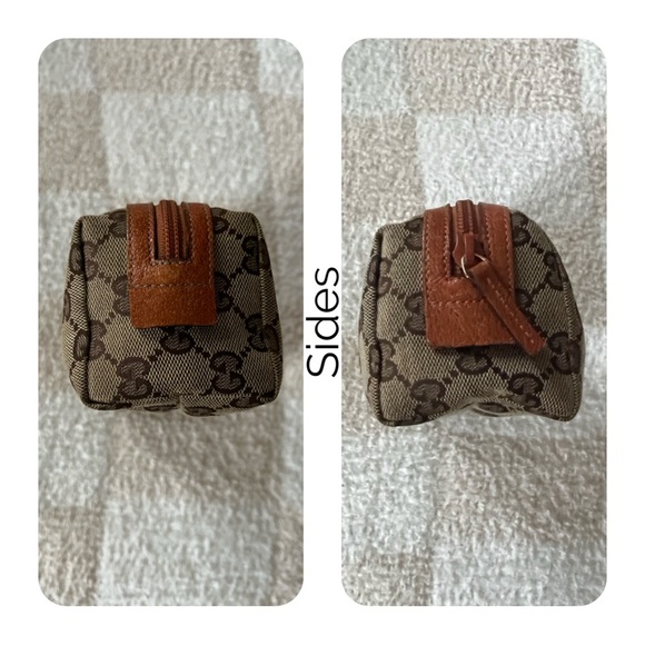 Authentic: Gucci GG Canvas Cosmetic Pouch - Picture 5 of 8